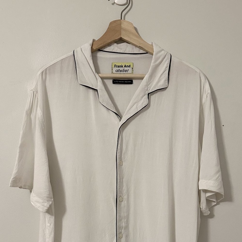 Frank & Oak Atelier Camp Collar Pajama Shirt